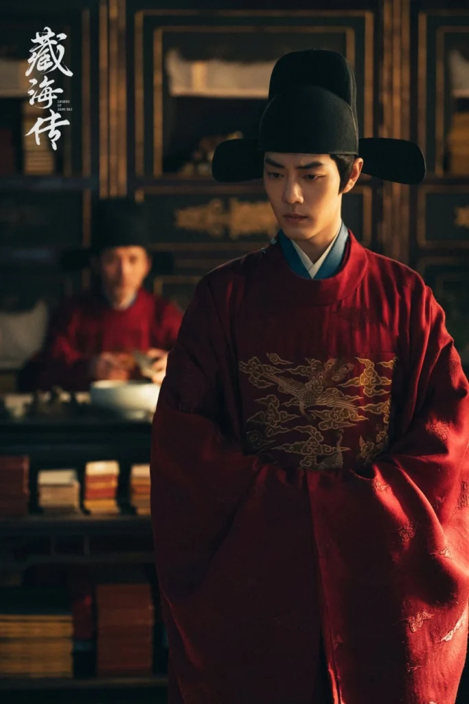 Xiao Zhan sebagai Zang Hai dalam drama The Legend of Zang Hai