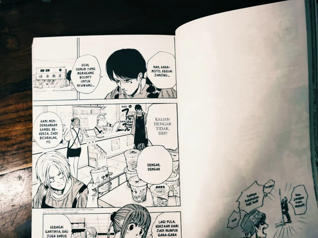 Review manga Sakamoto Days karya Yuto Suzuki genre aksi komedi terbitan Elex Media