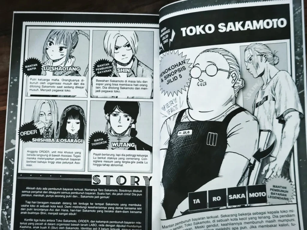 Review manga Sakamoto Days karya Yuto Suzuki genre aksi komedi terbitan Elex Media