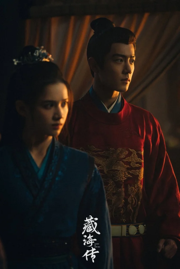 Xiao Zhan sebagai Zang Hai dalam drama The Legend of Zang Hai