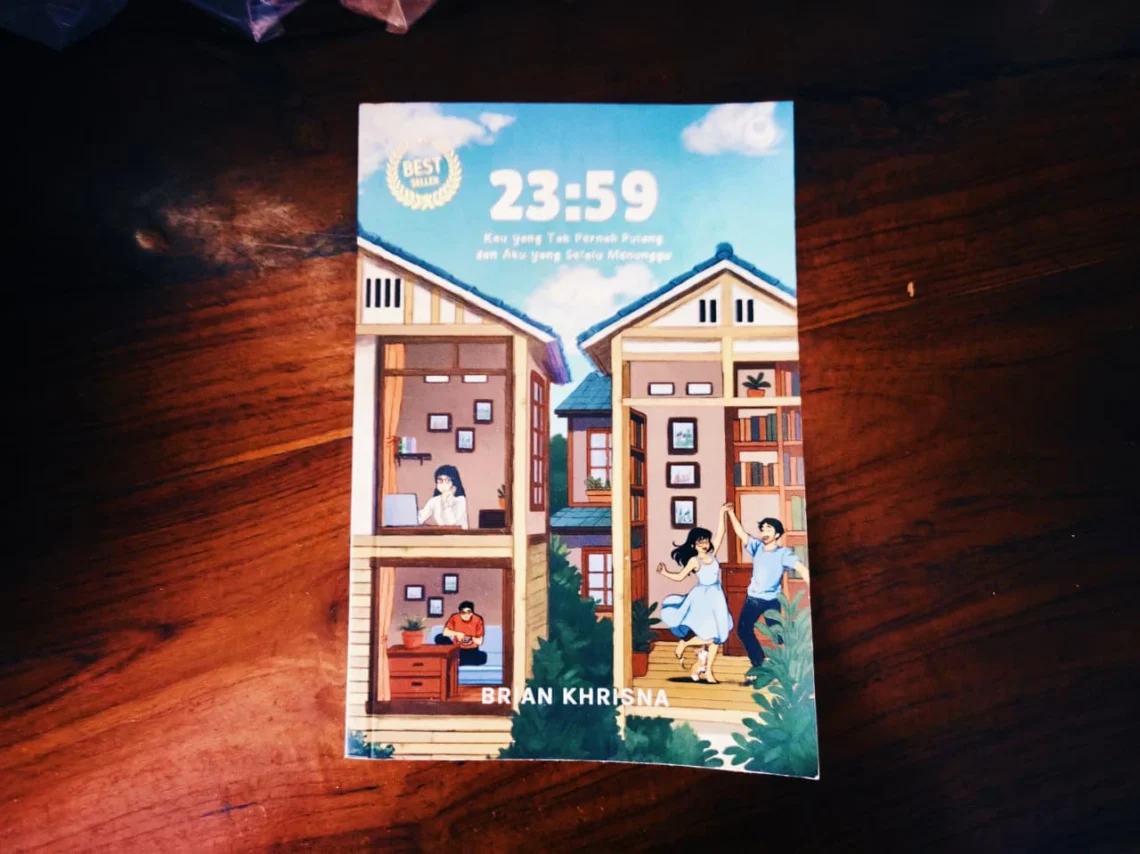 Cover depan novel 23:59 karya Brian Khrisna
